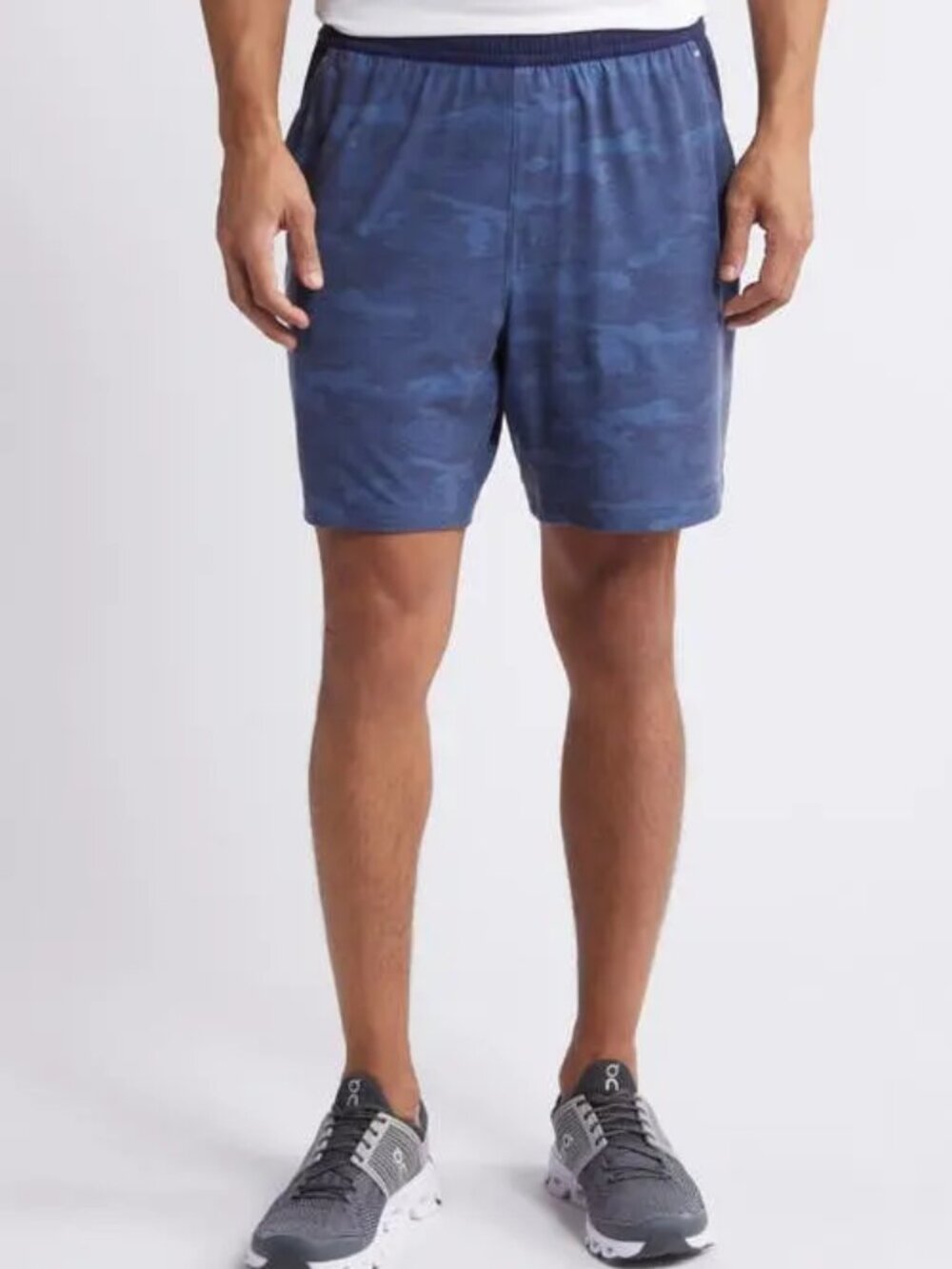 NWT Jonnie O Men's Brooksy Camo Knit Drawstring Shorts XXL